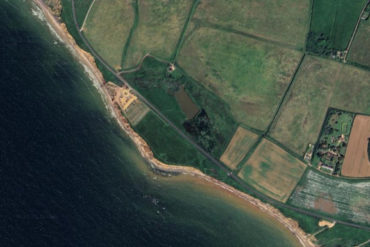 Military road from the air - Google Maps