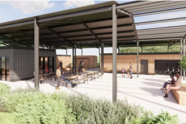 Artist's impression of Mottistone Hub