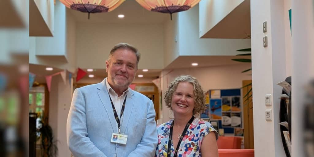 Nigel and Becky at Mountbatten