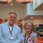 Nigel and Becky at Mountbatten