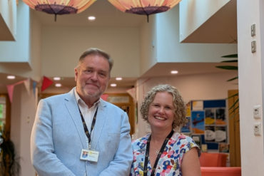 Nigel and Becky at Mountbatten