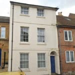The exterior of Pyle Street property