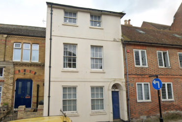 The exterior of Pyle Street property