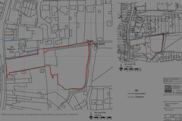 site map of development site - PLC Architects