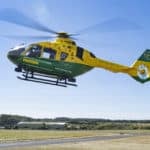 Air Ambulance taking off