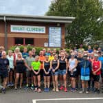 All runners at the Start of the race