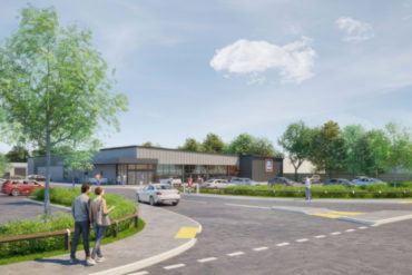 Artist's impression of Aldi in Ryde