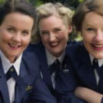 The three women who make up the Boogie Woogie Bluebirds