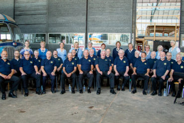 Newchurch Male Voice Choir and Sea Gels at Ryde Bus Museum
