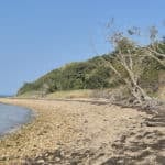 Beach along Hamstead Point to Thorness
