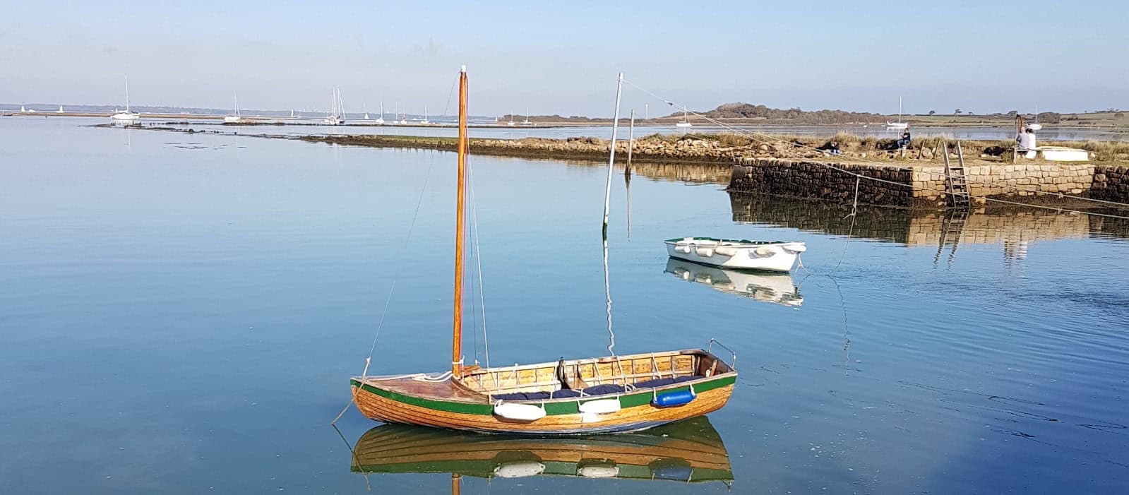 Boats on Newtown Harbour