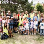 40 volunteers who helped litter pick in East Cowes