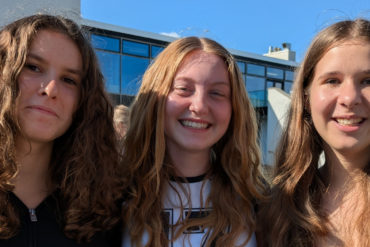 Ryde School Pupils receiving their GCSE results