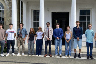 Ryde School students celebrate a-level results