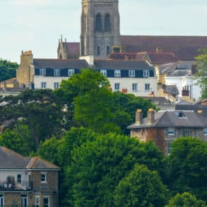 Ryde town from the water