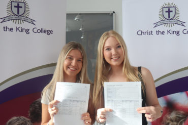 Syndie Smith and Florrie Snow with their results