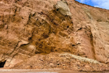 yaverland cliff fall