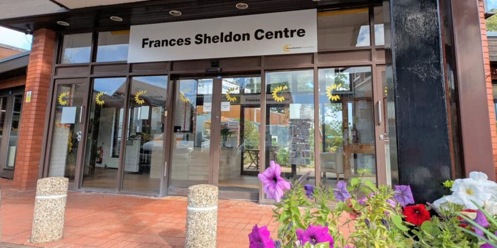 Entrance at the Frances Sheldon Centre