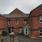 Former social services building on Fairlee Road