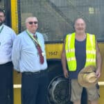 (L to R) Southern Vectis’ David Miller, Wayne Coulter, Barry Taylor and Simon Moye