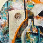 Mary King's abstract artwork