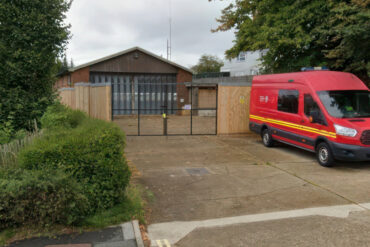 Previous fire station in East Cowes
