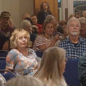 Members of the public at Ryde Society meeting