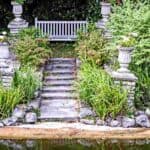 a seat at bonchurch pond