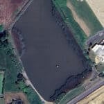 aerial view of sandown canoe lake