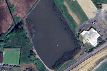 aerial view of sandown canoe lake