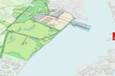 artistic impression sketch of solent gateway 2