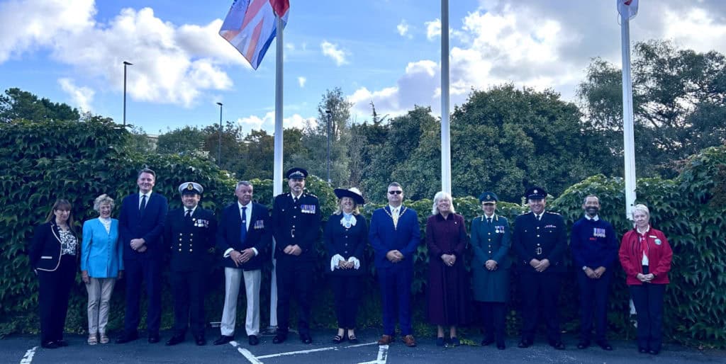 councillors, officials and emergency services