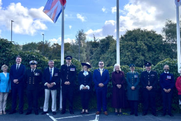 councillors, officials and emergency services