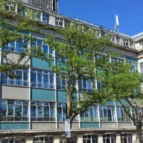 the front of county hall