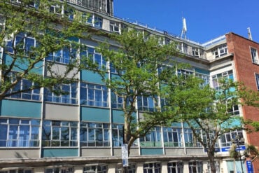 the front of county hall