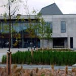 Photo of the outside of cowes enterprise college