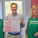 richard quigley with greenpeace volunteers