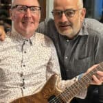 David Baker (with the guitar) and Carl Blenkinsop