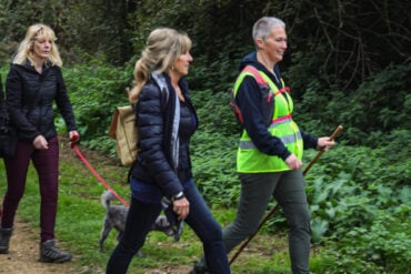 Group of women walking