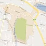 Simeon Street flood alert map