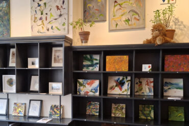 Steve Rushton's paintings at Gallery 44