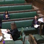 Joe Robertson MP speaking in parliament