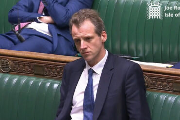 Joe Robertson MP in parliament 2