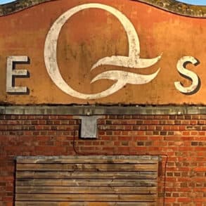 The very top of Jubilee Stores building