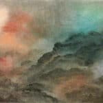 Melanie Swan's painting of Winter Sun