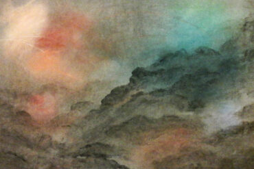 Melanie Swan's painting of Winter Sun