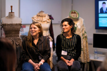 Panel guests at the P1 Sustainable Fashion Futures Event