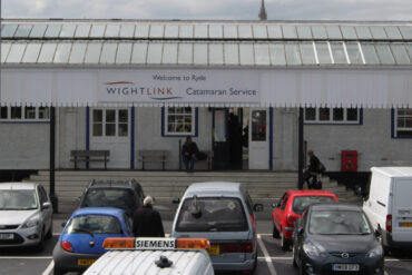 Ryde Pier Head parking and ticket office