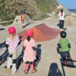 Skateboarding in Ventnor
