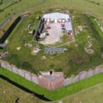 aerial view of Bembridge Fort
